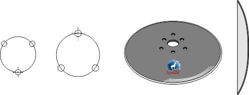 Plain disc Ø300x3