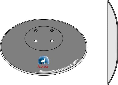 Plain disc Ø400x4