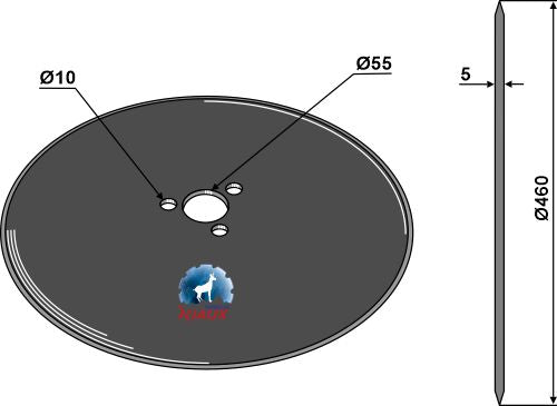 Coulter Ø460x5