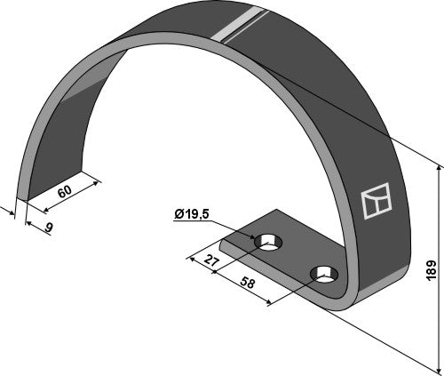 Furrow press spring right