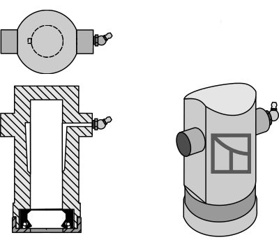 Hankmo inside bearing - Sliding bearing