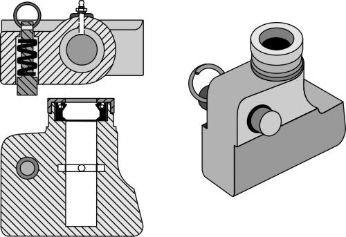 Hankmo outside bearing - Sliding bearing