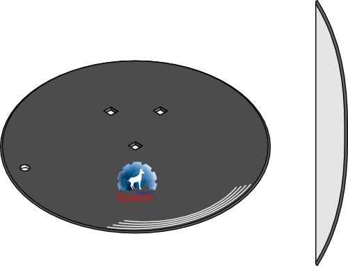 Seed drill disc Ø340x3