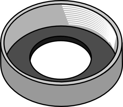 Protection cap on metal