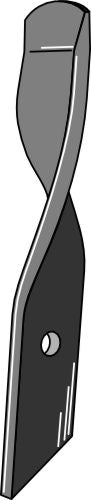 Harrow-blade for Dyna-Drive Jumbo, right