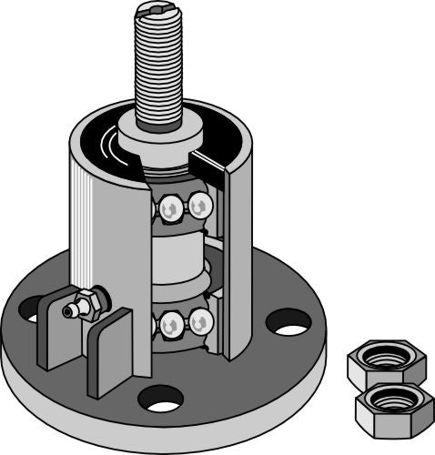 Bearing with thread M20x1,5