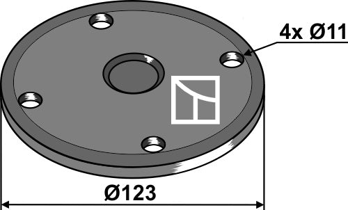 Cap piece of the bearing
