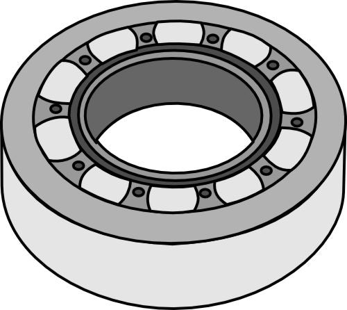 Deep groove ball bearing