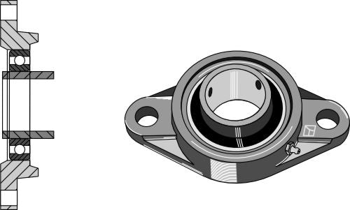 Tension bearing UCFL - Ø20