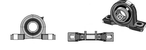 Pedestal bearing UCP - Ø65
