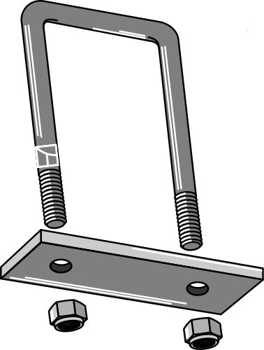 Fastining bow for frame 120x120