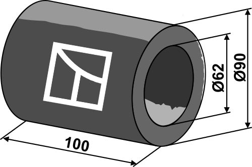 Distance piece - 100mm