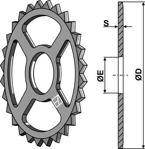 Breaker ring - Ø470mm