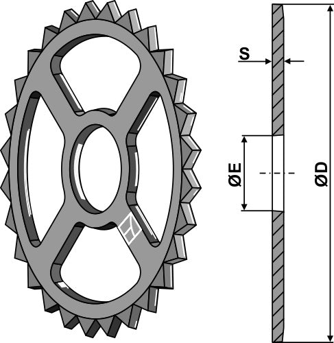 Breaker ring - Ø530mm