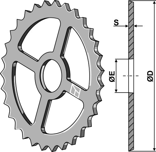 Breaker ring - Ø530mm
