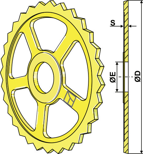 Breaker ring - Ø560mm