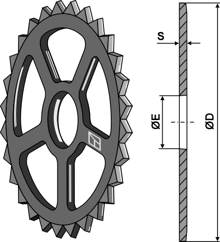 Breaker ring - Ø620mm