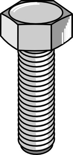 Hexagon bolt - M12