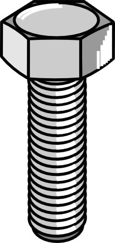Hexagon bolt - M8