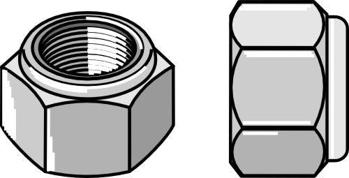 Self-locking hexagon nut - M14