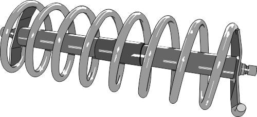 Spiral roller 1800 - left model