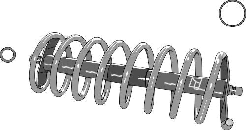 Spiral roller 2100 -  left model