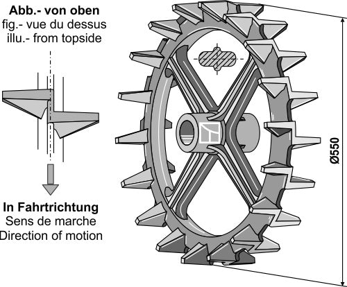 Cam ring - Ø550mm