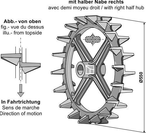 Cam ring - Ø550mm