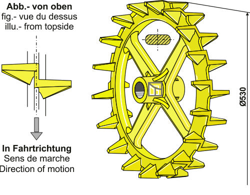 Cam ring - Ø530mm