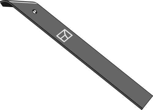 Straight blade for blade-cultivator