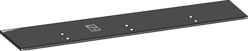 Cutter rail 1970x8mm