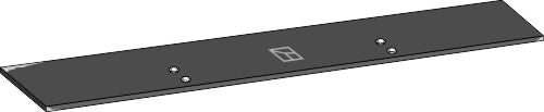 Cutter rail 1470x8mm