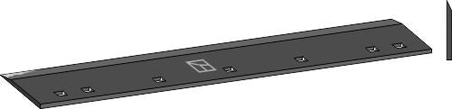 Blades for chopper rollers 1000