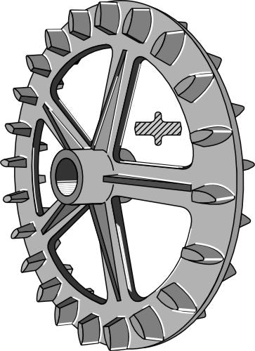 Crosskill ring - Ø494mm