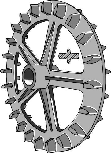 Crosskill ring - Ø440mm