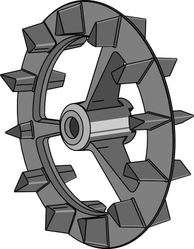 Crosskill ring - Ø400mm - left