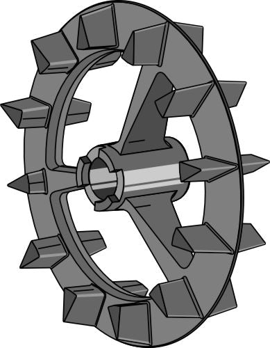 Crosskill ring - Ø400mm - right
