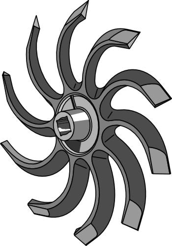Harrow star - left