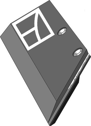 Share wing reinforced 11x150 SB43P R - right