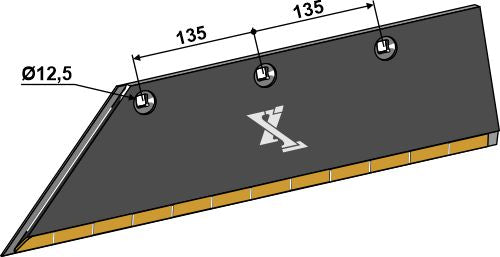 Share wing 15x150 SB58D L - left - Hard metal