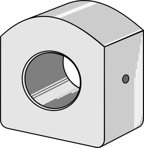 Wooden bearing insert - Ø50