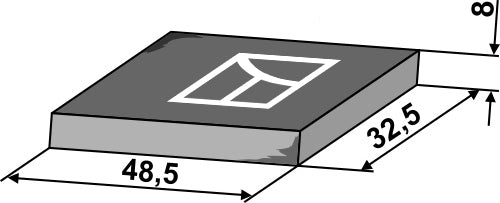 Weld-on support for packer roller