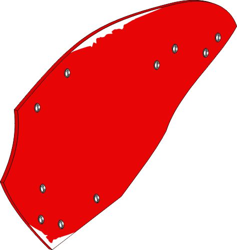 Moldboard - 12'' - 16'' - left