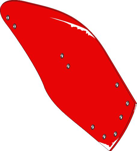 Moldboard - 14'' - 18'' - right