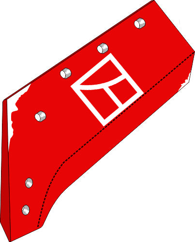 Reversible point share - 14'' - left
