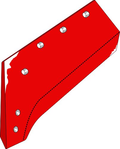 Reversible point share - 14'' - left