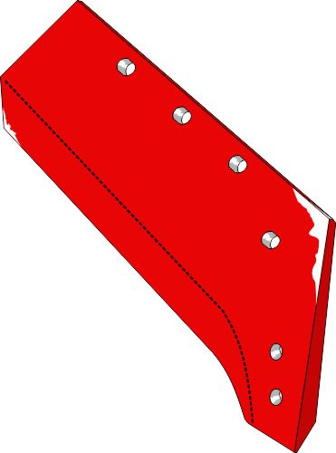 Reversible point share - 16'' - right