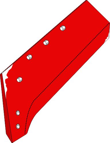 Reversible point share - 18'' - left