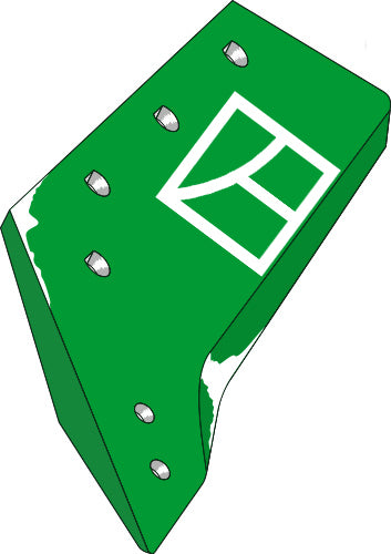 Reversible point share - 14'' - left