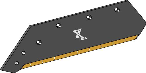 Reversible point share - 16'' - left - Hard metal